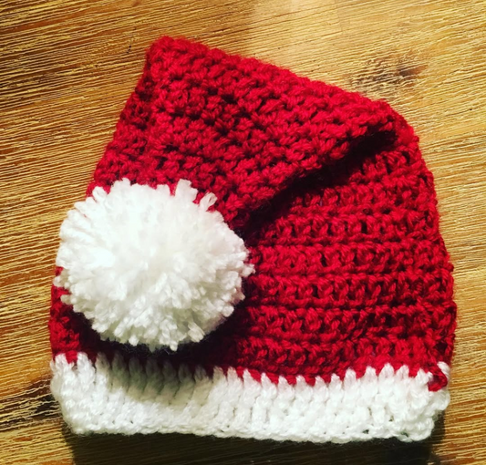 Crochet Santa hat