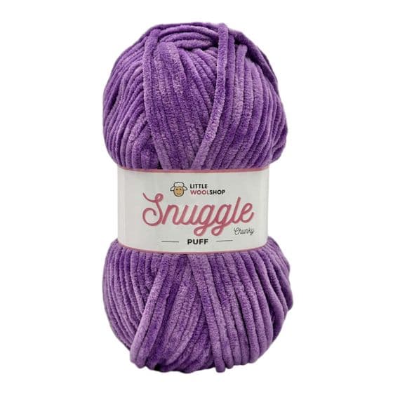 Little Wool Shop Snuggle Puff chenille chunky