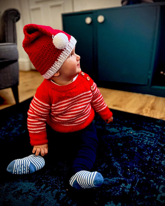 Crochet Santa hat kit